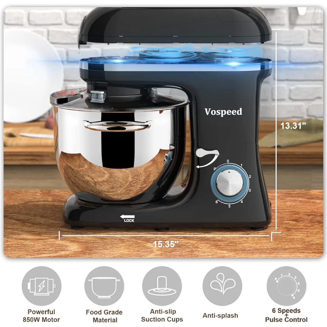 Vospeed kitchen stand mixer is a multi-functional food processor