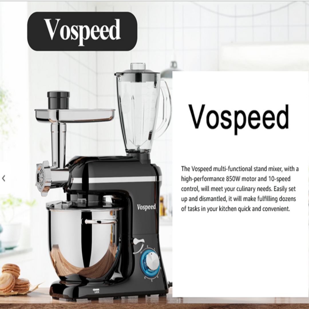 8-quart capacity. Large stainless steel bowl with handles to meet all your kitchen needs.